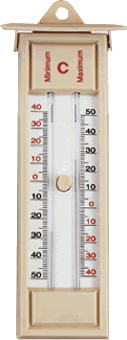 Taylor® Thermometer-Maximum-Minimum Thermometer